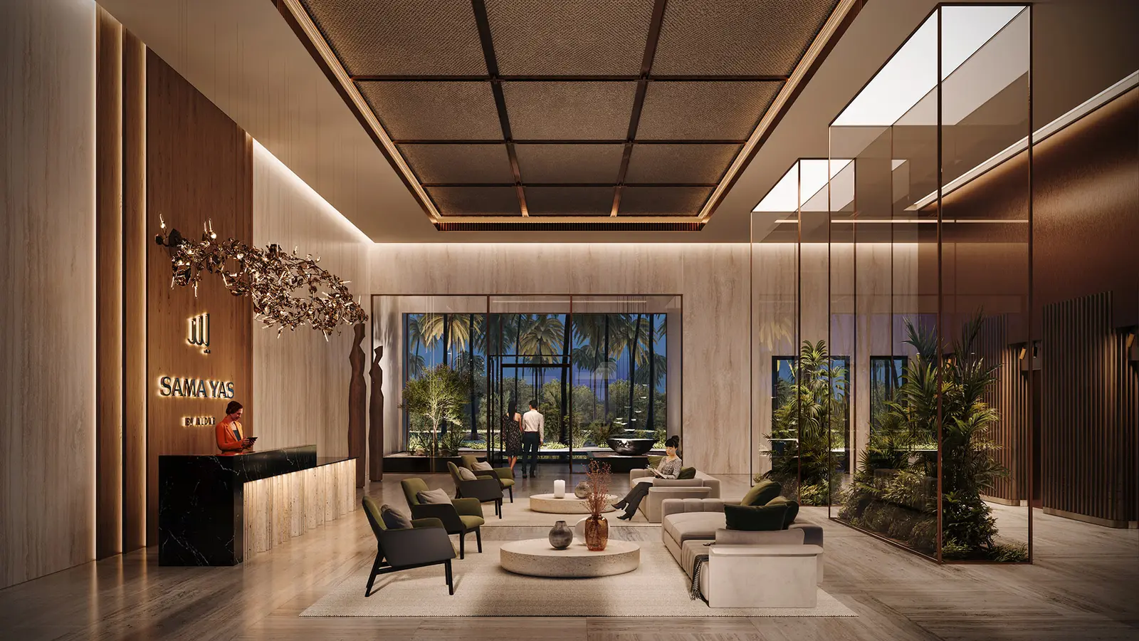 Sama Yas by Aldar luxury park community on Yas Island Abu Dhabi with retail, dining, and leisure facilities