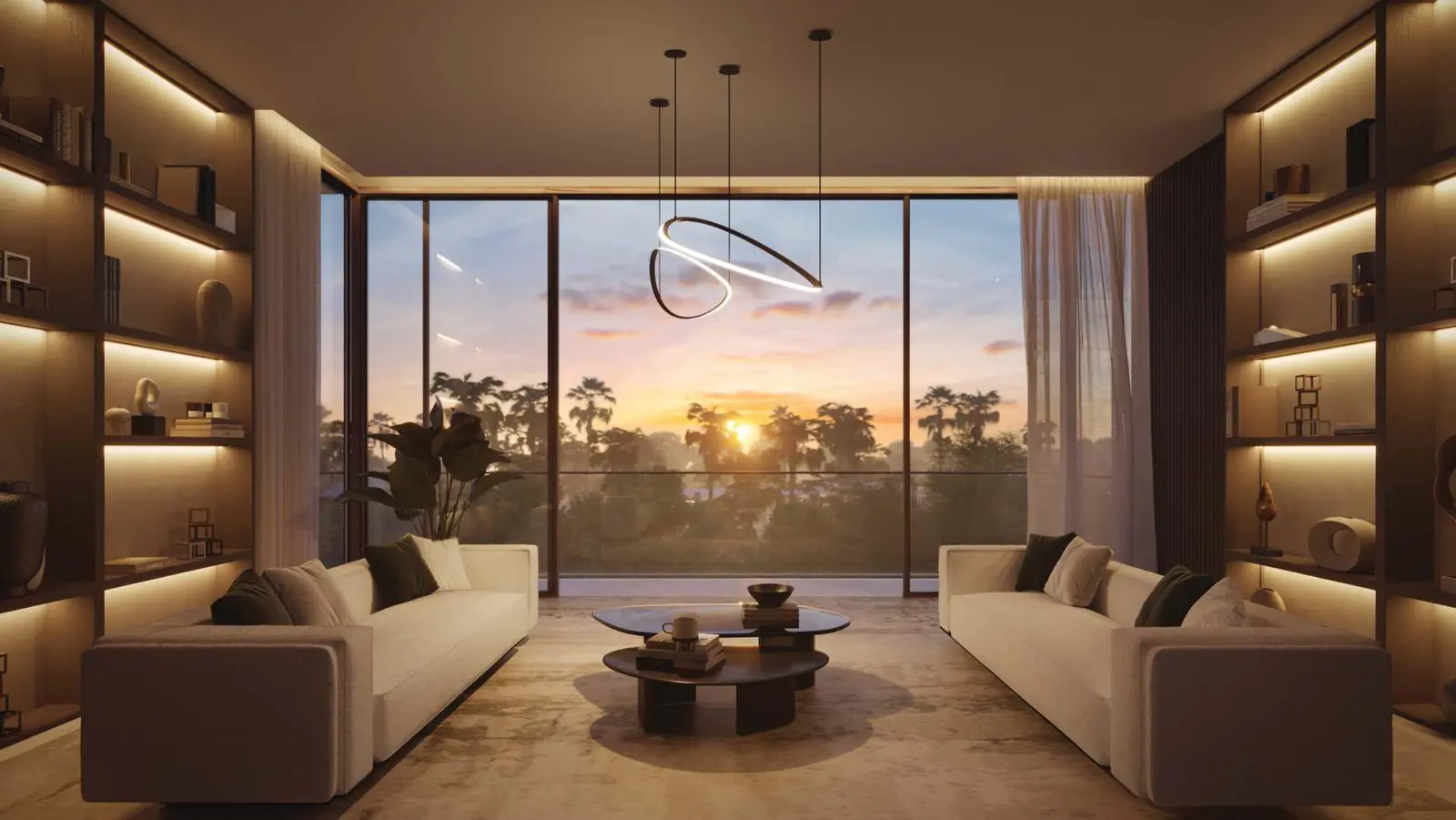 Sama Yas luxury bedrooms in Yas Island Abu Dhabi with elegant interiors and serene park views.jpg
