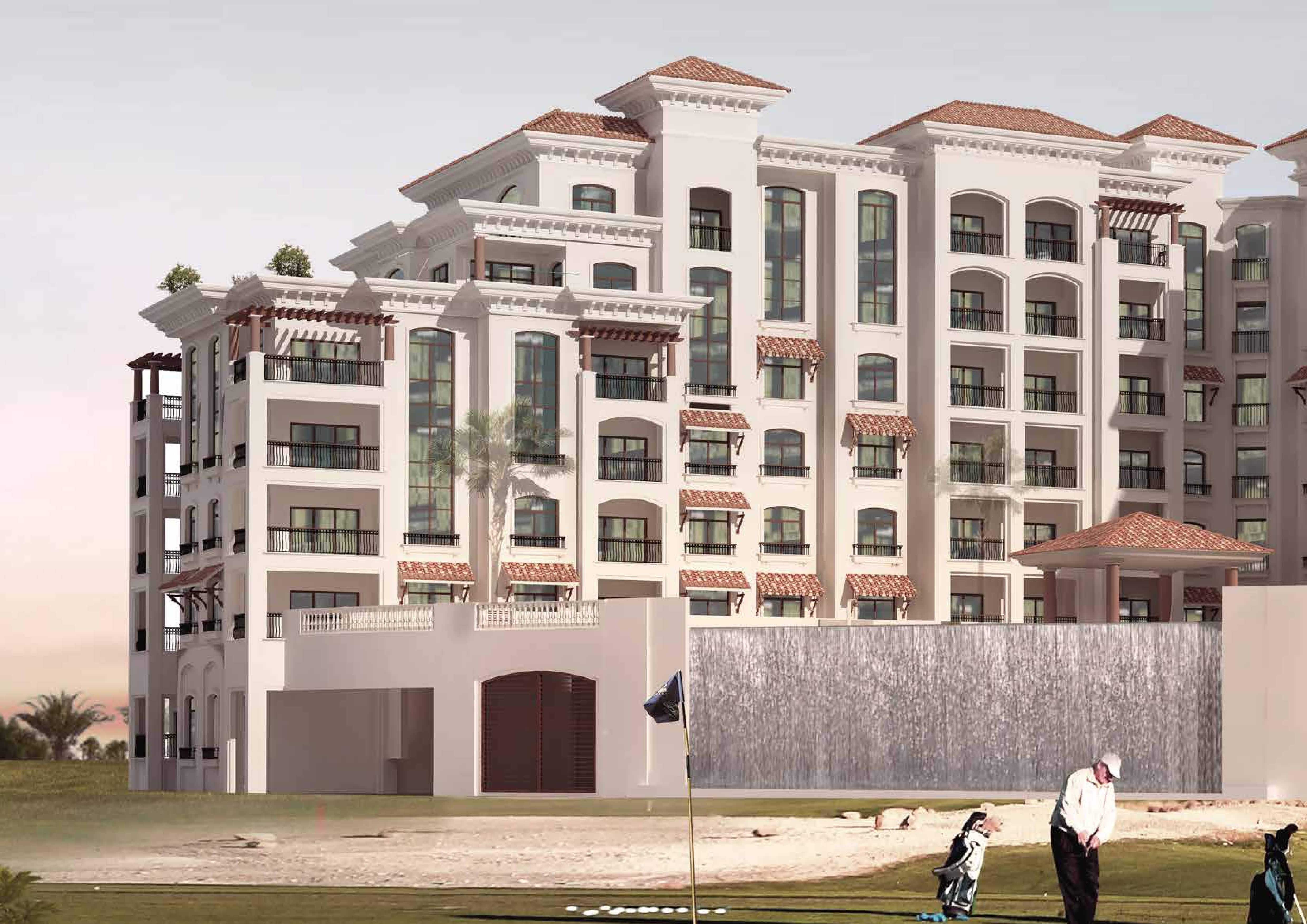 Luxury Mediterranean-style residential buildings at Ansam Yas Island by Aldar Properties