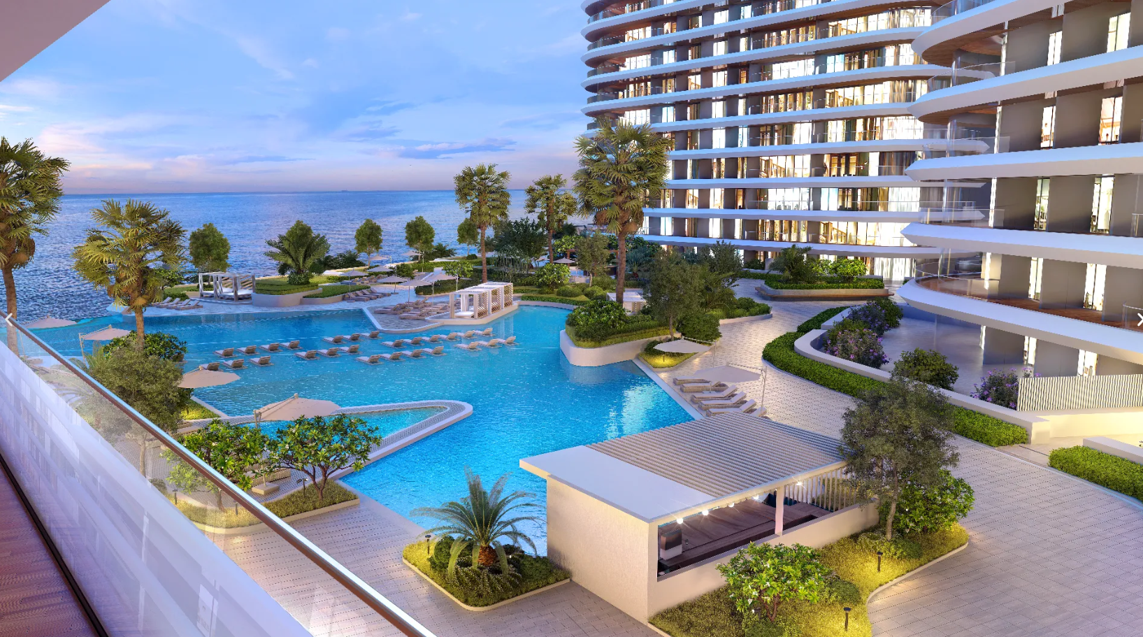 Sea La Vie Residences Yas Island Abu Dhabi elegant towers with panoramic waterfront views and lifestyle amenities.