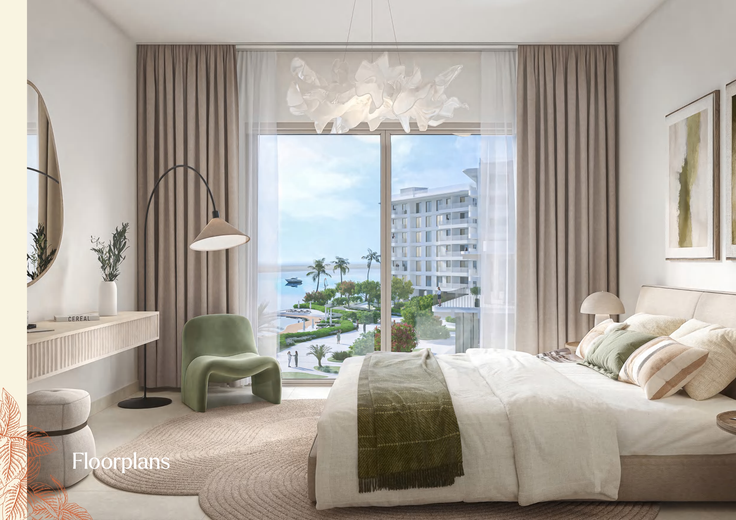 Luxury apartment interiors offering modern lifestyle at Gardenia Bay Yas Island Yas Island project