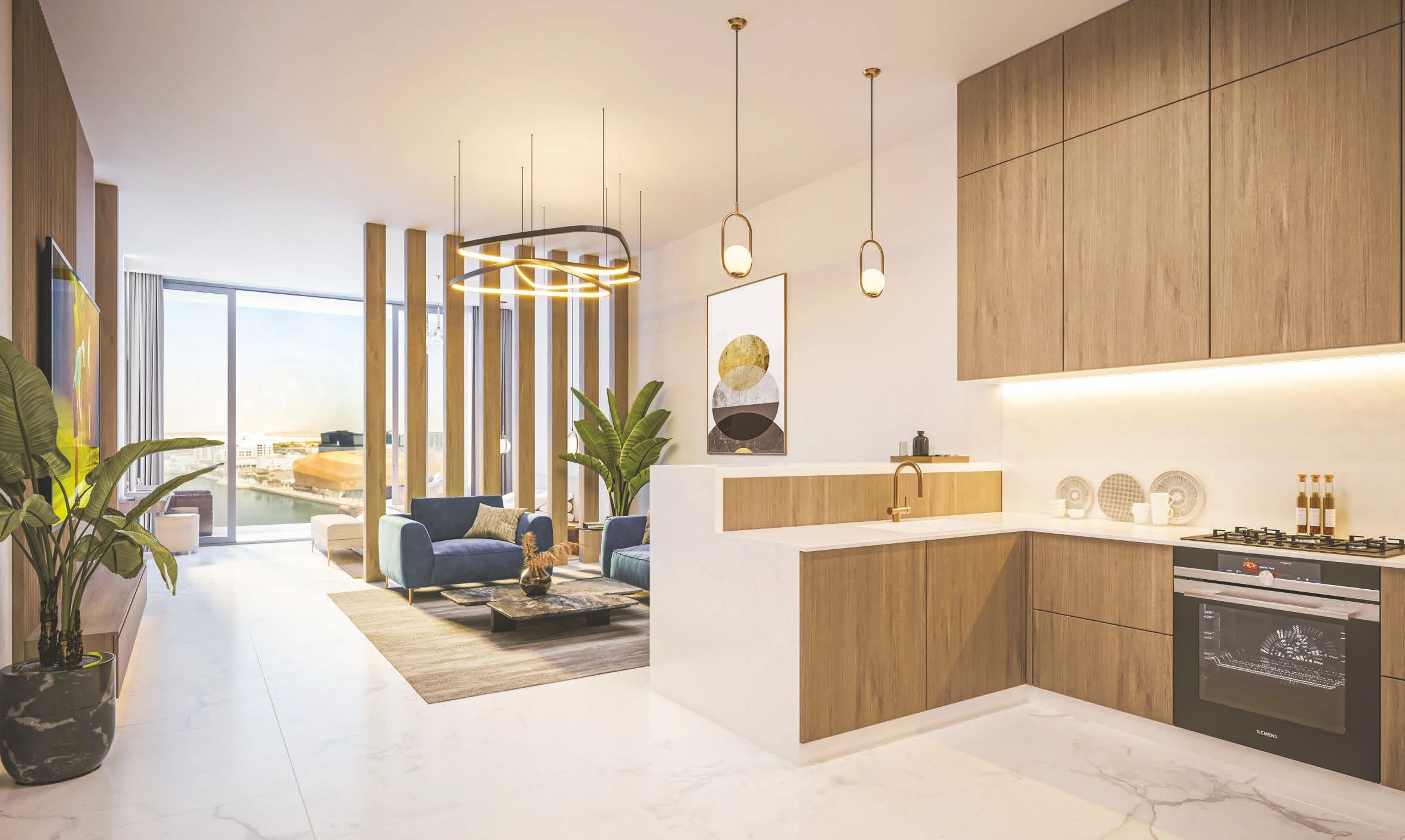 The Bay Residence 2 in Yas Island by Baraka Real Estate Development - Interior Image 3