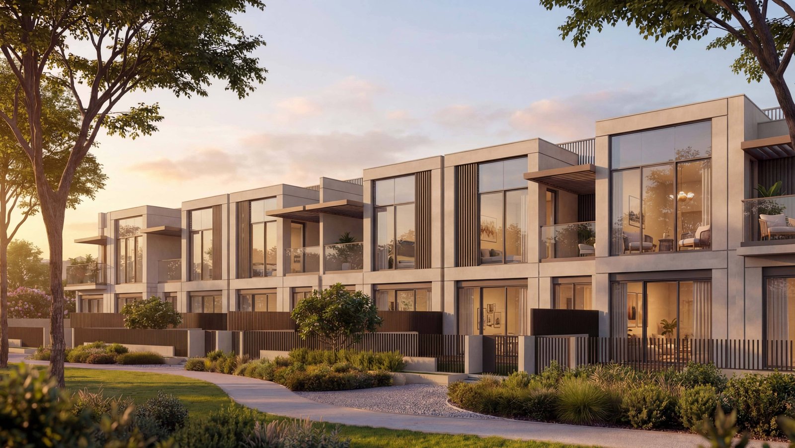 Premium apartments at The Terraces at Sobha City Abu Dhabi offering modern living spaces and lifestyle amenities.