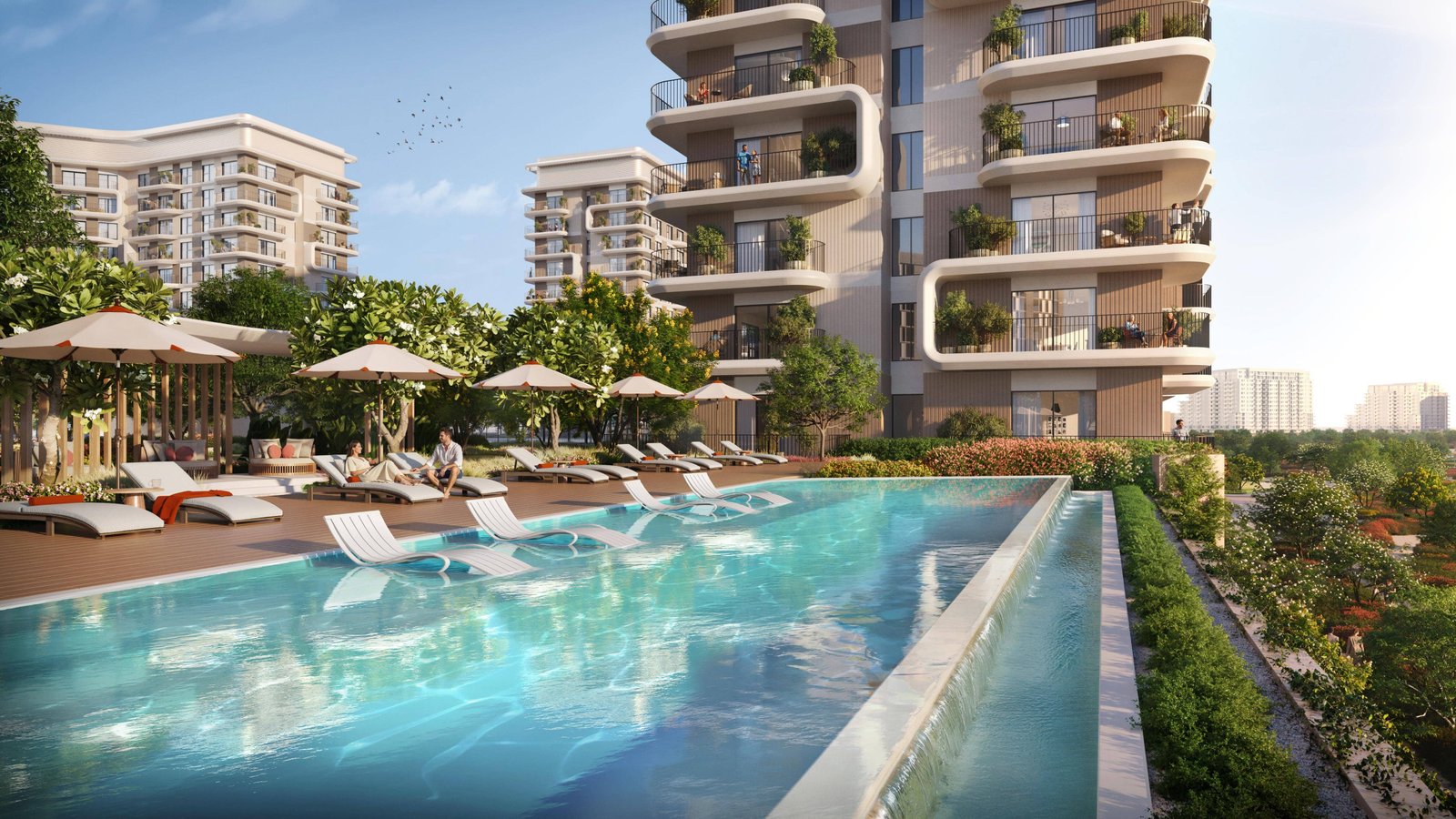 Modern park-facing residential community at Yas Park Place Yas Island