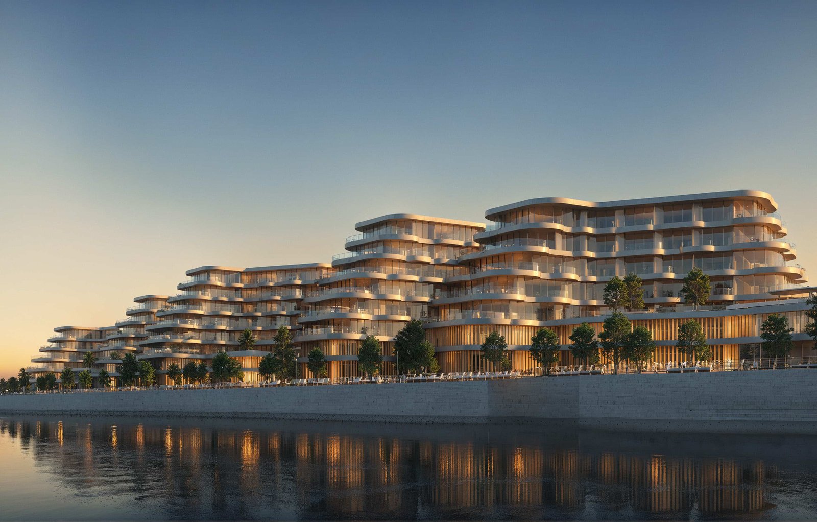 Manchester City Social Club at Manchester City Yas Residences showcasing outdoor lounges, community gathering spaces, and an elevated lifestyle atmosphere.