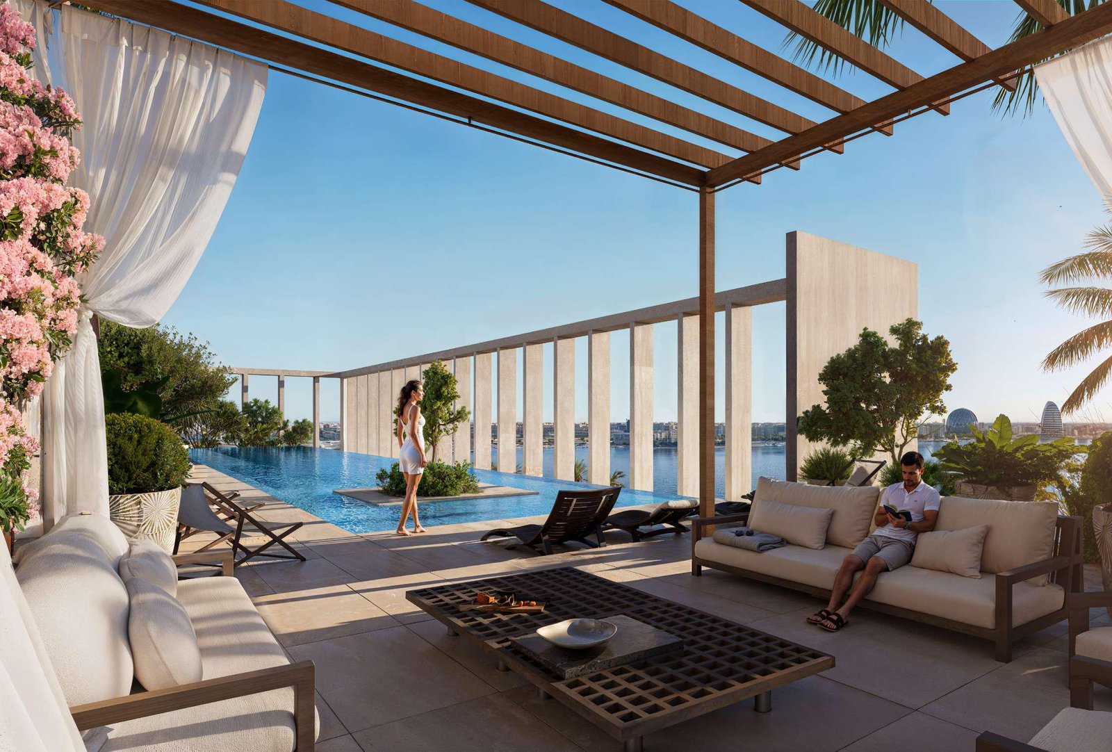 Opula Residences premium residential tower with sea and garden views